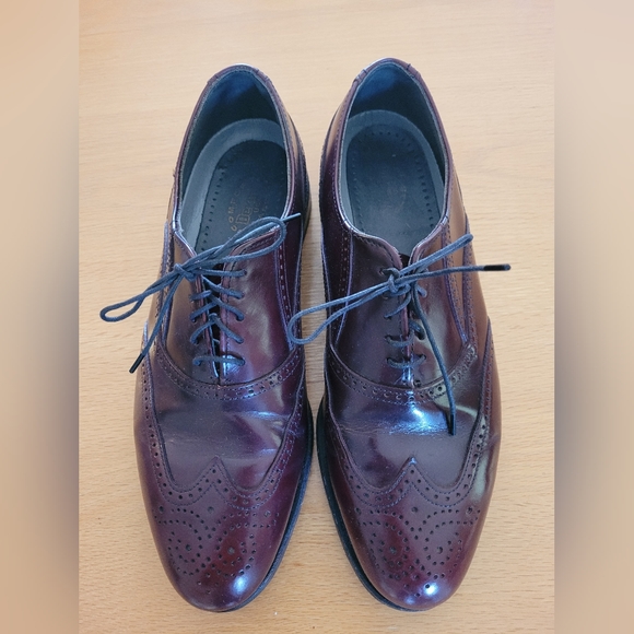 Vintage Dexter Burgundy Wingtips - Picture 1 of 3